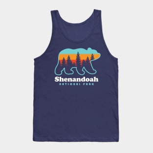 Shenandoah National Park Bear Trees Tank Top